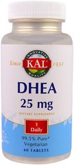 Дегідроепіандростерон KAL DHEA 25 mg 60 таблеток