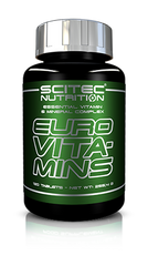 Комплекс вітамінів Scitec Nutrition Euro Vita-Mins (120 таб)