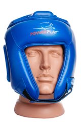 Боксерський шолом турнірний PowerPlay 3045 L Синій