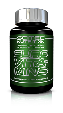 Комплекс витаминов Scitec Nutrition Euro Vita-Mins (120 таб)