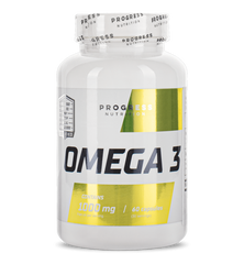 Омега 3 Progress Nutrition Omega 3 1000 mg 60 капсул