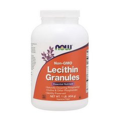 Лецитин Now Foods Lecithin Granules Non-GMO (454 г) нау фудс