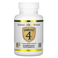 Комплекс вітамінів California Gold Nutrition Immune 4 60 капсул
