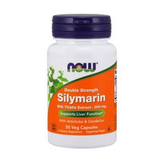 Силимарин экстракт расторопши Now Foods Silymarin Milk Thistle Extract 300 mg (50 капс)