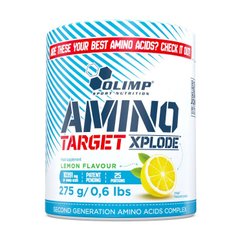 Комплекс амінокислот Olimp Amino Target Xplode 275 грам Лимон
