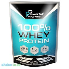 Сироватковий протеїн концентрат Powerful Progress 100% Whey Protein (1 кг) hazelnut