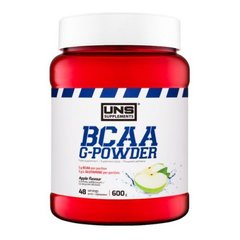 БЦАА з глютамином UNS BCAA G-Powder 600 г Apple