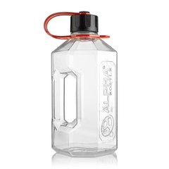 Пляшка для води Alpha Bottle XL Jug (1200 мл) Clear-black