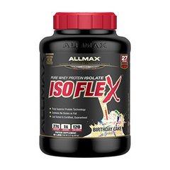 Сироватковий протеїн ізолят All Max Nutrition IsoFlex (2,27 кг) ісофлекс banana