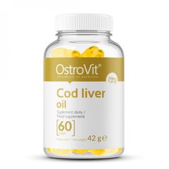 Риб'ячий жир OstroVit Cod Liver oil 60 капсул