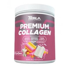 Коллаген Tesla Premium Collagen 450 г Strawberry