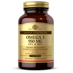Омега 3 Solgar Omega 3 950 mg EPA & DHA 50 капс риб'ячий жир