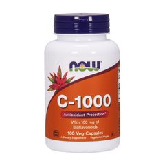 Витамин C Now Foods C-1000 with bioflavonoids (100 капс) нау фудс