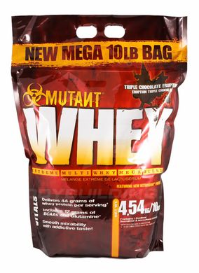 Сывороточный протеин концентрат Mutant Whey 4500 грамм Chocolate Fudge Brownie