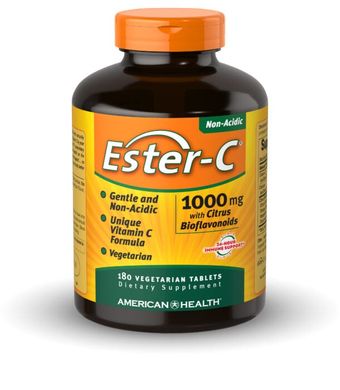 Витамин С Эстер-С с Бифлавоноидами American Health Ester-C 1000 мг 180 таблеток