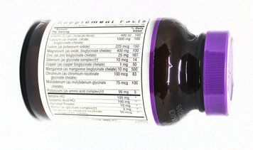 Хелатные Мультиминералы без Железа, Albion, Bluebonnet Nutrition, 60 капсул