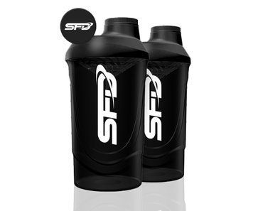Шейкер спортивный SFD Nutrition Shaker 600 мл Black