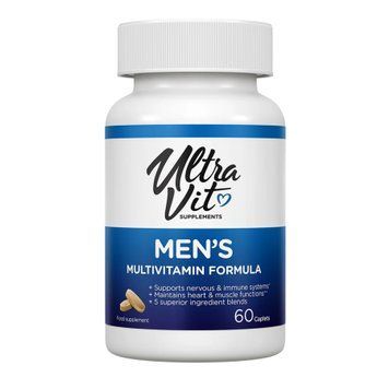 Вітаміни для чоловіків VP Laboratory Men's Multivitamin Formula 60 капсули