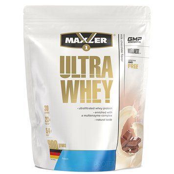 Сироватковий протеїн концентрат Maxler Ultra Whey 900 грам Молочний шоколад