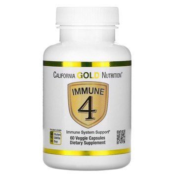 Комплекс витаминов California Gold Nutrition Immune 4 60 капсул