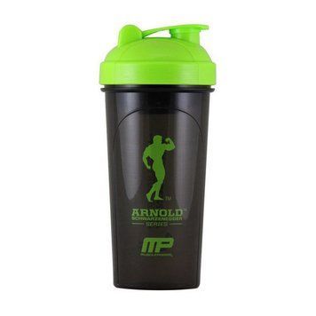 Шейкер спортивный Muscle Pharm Arnold Series (700 мл, black-green)
