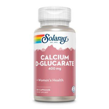 Кальций D-глюкарат Solaray Calcium D-Glucarate 400mg 60 капсул