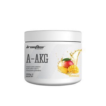 L-аргинин альфа-кетоглютара IronFlex AAKG 200 грамм Манго
