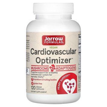 Оптимізатор серцево-судинної системи, Cardiovascular Optimizer, Jarrow Formulas, 120 вегетаріанських капсул.