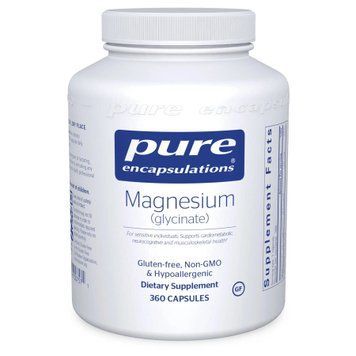 Магній Гліцинат Pure Encapsulations Magnesium Glycinate 120 мг 360 капсул