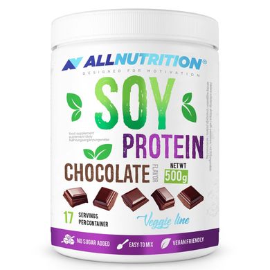 Соєвий протеїн ізолят AllNutrition Soy Protein (500 г) Cherry Youghurt
