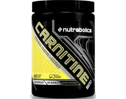 Л-карнітин NutraBolics Carnitine 1500 120 капс