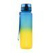 Пляшка Для Води Uzspace Frosted Gradient Waterbottle 3038 1000 мл Blue/Yellow