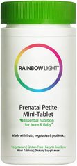 Пренатальні вітаміни Rainbow Light Prenatal Petite mini-tablets 120 міні таблеток