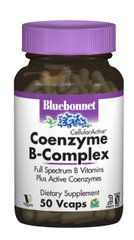 Коэнзим Q10 В-Комплекса, Cellular Active, Bluebonnet Nutrition, 50 гелевых капсул