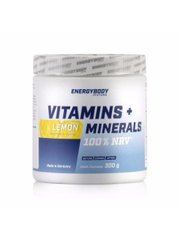 Комплекс витаминов Energy Body Vitamins + Minerals (300 г) lemon