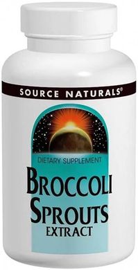 Экстракт брокколи 250 мг Source Naturals, 120 таблеток