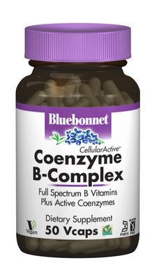 Коэнзим Q10 В-Комплекса, Cellular Active, Bluebonnet Nutrition, 50 гелевых капсул