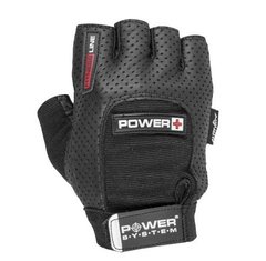 Перчатки для фитнеса и тяжелой атлетики Power System Power Plus PS-2500 Black S