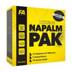 Комплекс вітамінів Fitness Authority Napalm Pak 30 пакетиков