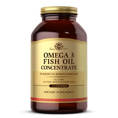 Омега 3 Solgar Omega 3 Fish Oil Concentrate 120 капс рыбий жир