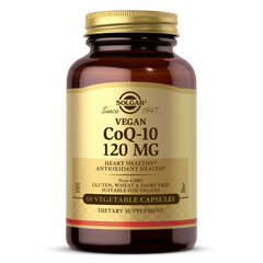 Коэнзим Q10 Solgar CoQ-10 120 mg 60 вег. капсул