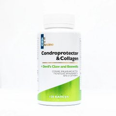 Комплекс для здоровья суставов с коллагеном ABU All Be Ukraine (Condroprotector & Collagen) 120 капсул