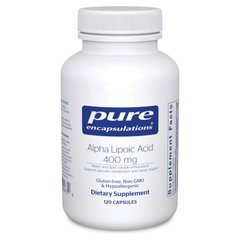 Альфа-липоевая кислота Pure Encapsulations (Alpha Lipoic Acid) 400 мг 120 капсул