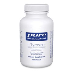 Тирозин Pure Encapsulations L-Tyrosine 90 капсул