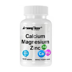 Кальций магний цинк IronFlex Calcium Magnesium Zinc 100 таблеток