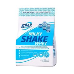 Сывороточный протеин концентрат 6Pak Milky Shake Whey 700 грамм Blueberry