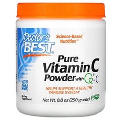 Вітамін C Doctor's BEST Pure Vitamin C Powder 250 грам