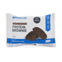 Протеїновий батончик MyProtein Protein Brownie 75 г chocolate chip