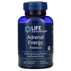Витамины для энергии Life Extension Adrenal Energy Formula 60 вег. капсул
