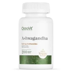 Ашваганда OstroVit Ashwagandha 200 таблеток